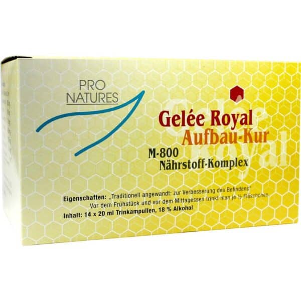 GELEE ROYAL Aufbaukur M800 Trinkampullen