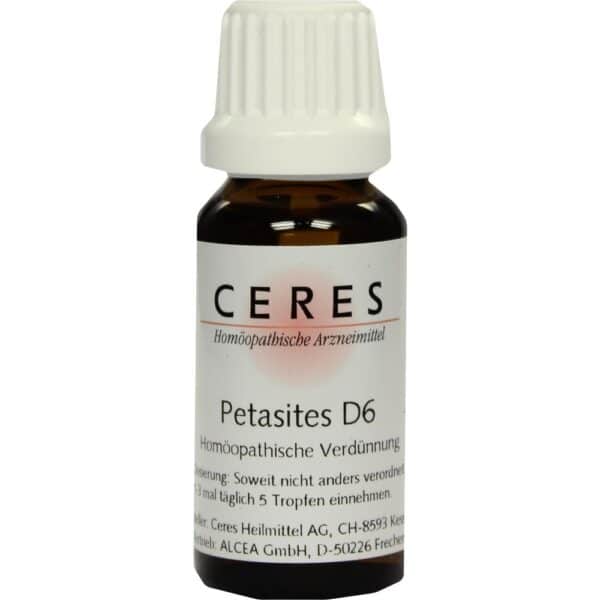 CERES Petasites D 6 Dilution