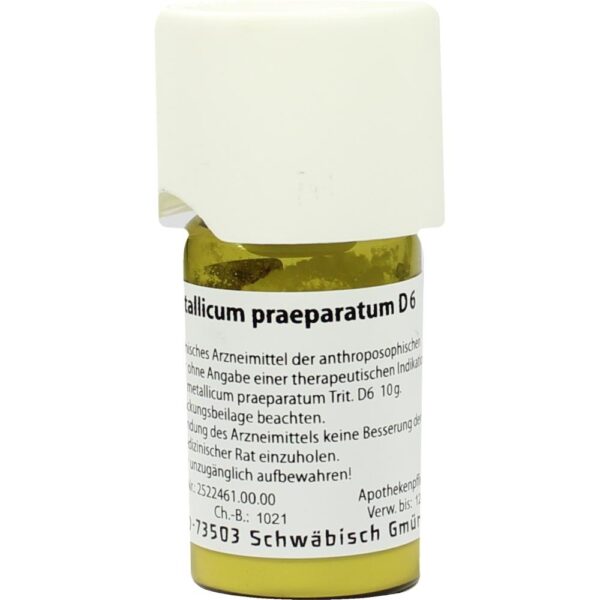 FERRUM METALLICUM praeparatum D 6 Trituration