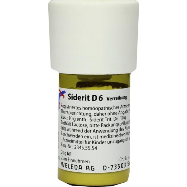 SIDERIT D 6 Trituration