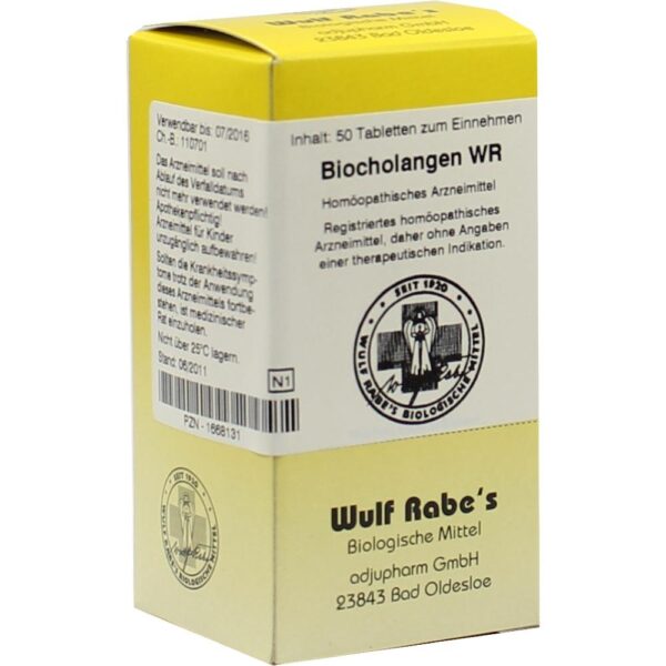 BIOCHOLANGEN WR Tabletten