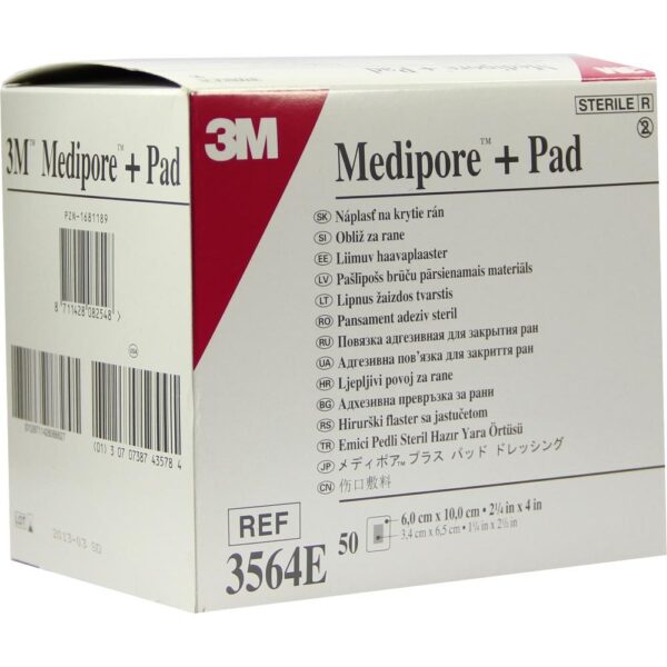 MEDIPORE Plus Pad 3564E steriler Wundverband