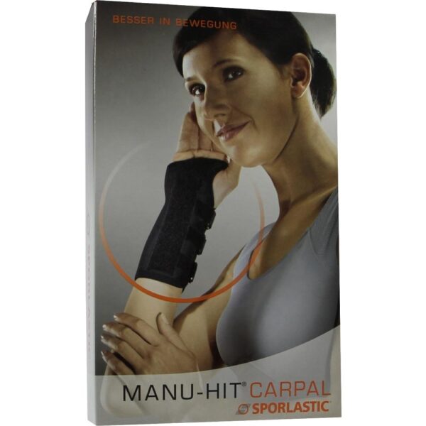 MANU-HIT CARPAL Orthese rechts Gr.M schwarz 07233