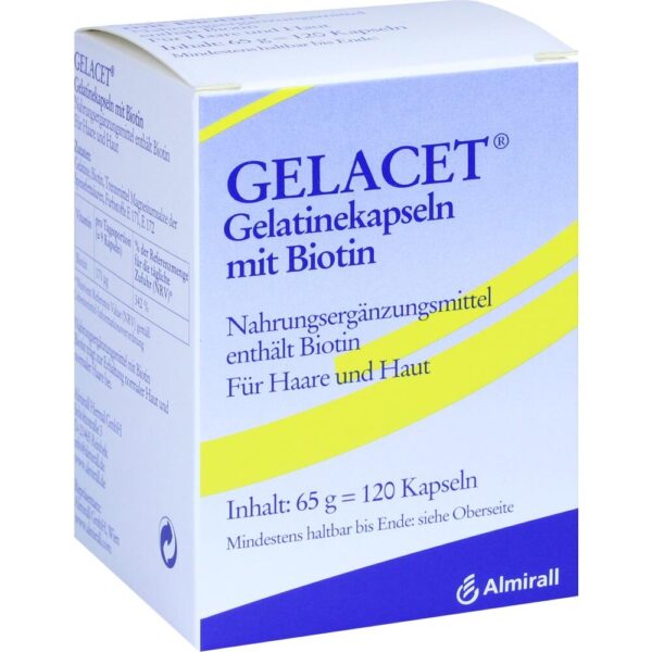 GELACET Gelatinekapseln mit Biotin