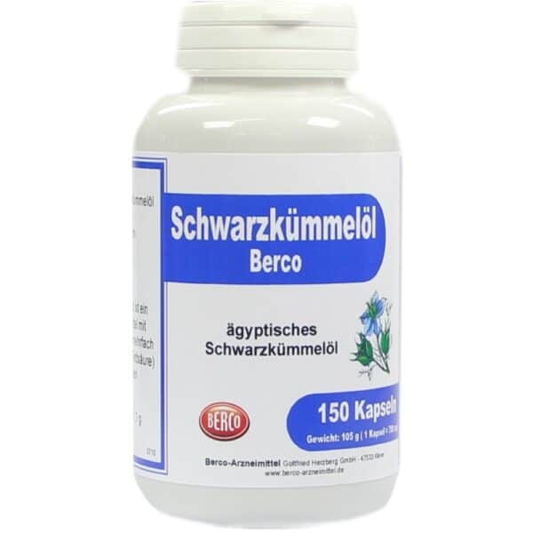 SCHWARZKÜMMELÖL Berco Kapseln