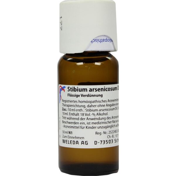 STIBIUM ARSENICOSUM D 8 Dilution