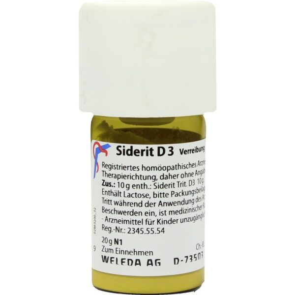 SIDERIT D 3 Trituration