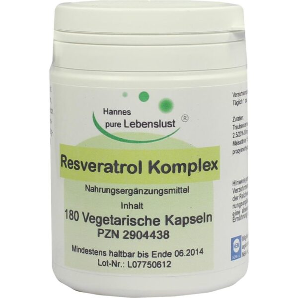 RESVERATROL Komplex Vegi Kapseln