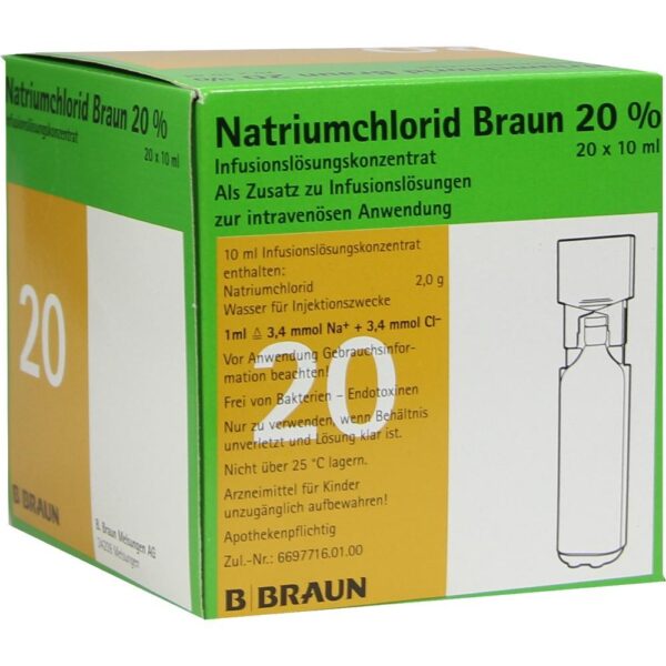 NATRIUMCHLORID 20% MPC Elektrolytkonzentrat