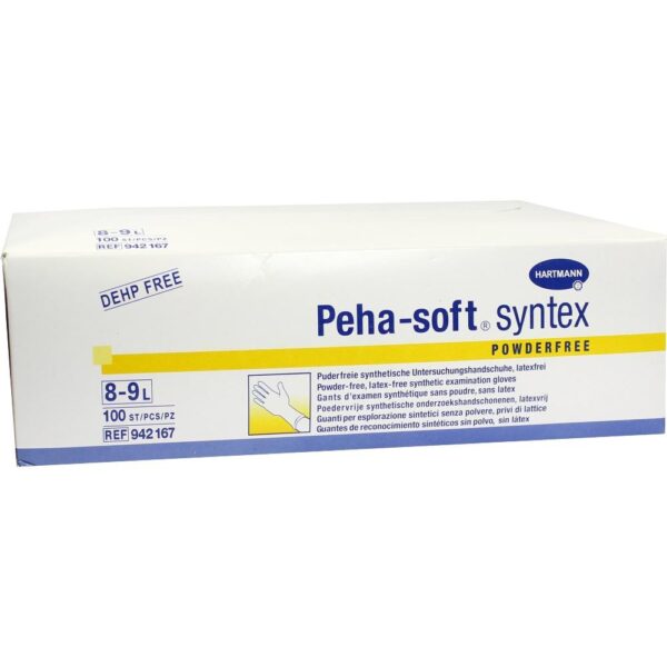 Peha-soft syntex Puderfrei Untersuchungshandschuhe unsteril L