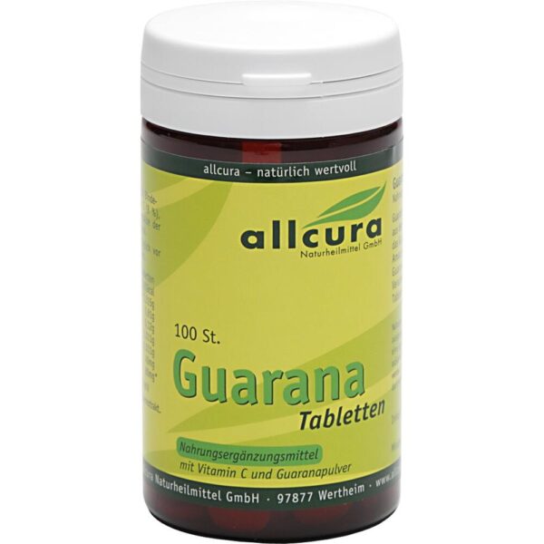 GUARANA TABLETTEN 200 mg Extraktpulver