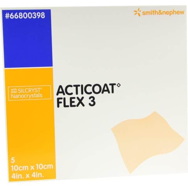 ACTICOAT Flex 3 10x10 cm Verband