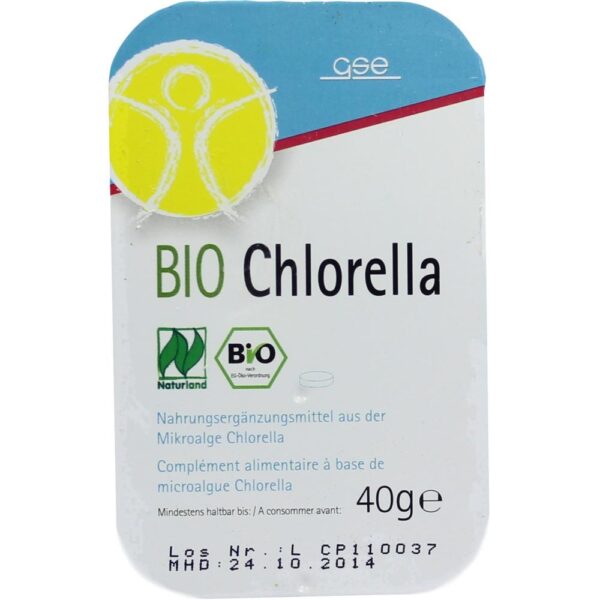 CHLORELLA 500 mg Bio Naturland Tabletten