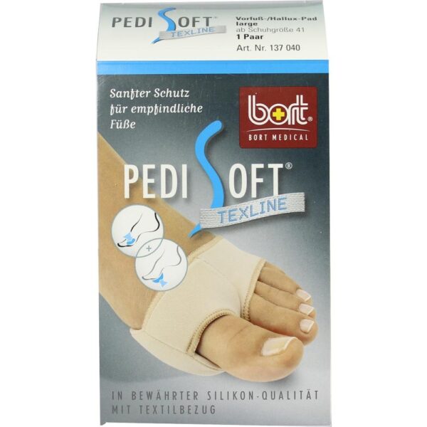 BORT PediSoft TexLine Vorfuß-u.Hallux Pad large