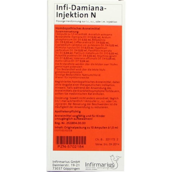 INFI DAMIANA Injektion N