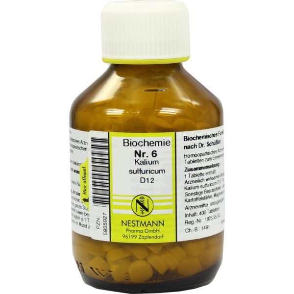 BIOCHEMIE 6 Kalium sulfuricum D 12