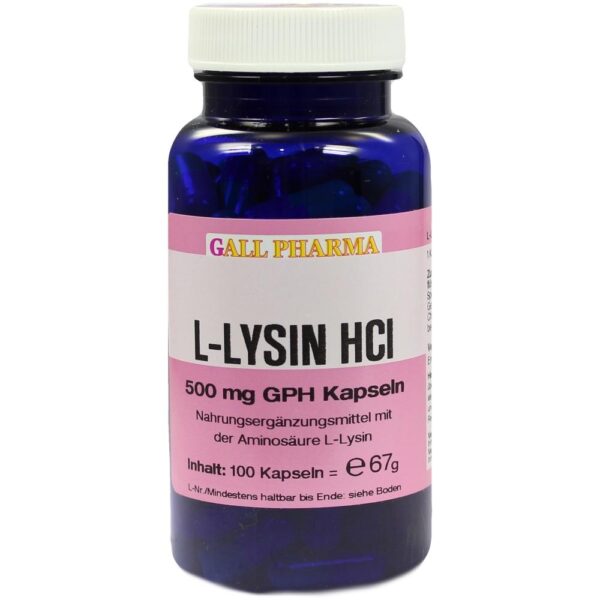 LYSIN HCl 500 mg GPH Kapseln