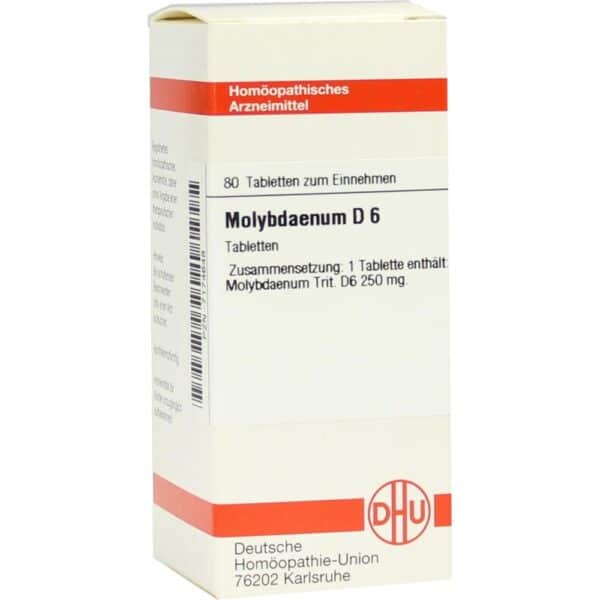 MOLYBDAENUM D 6 Tabletten