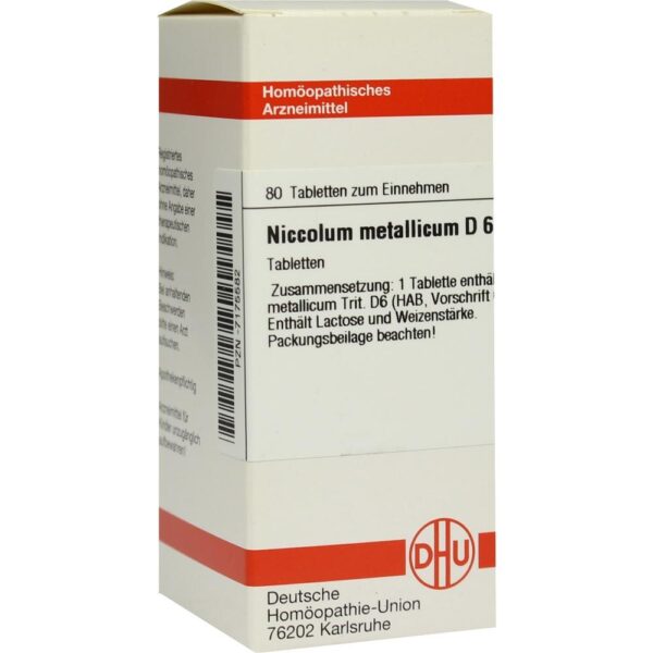 NICCOLUM METALLICUM D 6 Tabletten