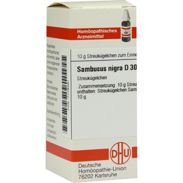 SAMBUCUS NIGRA D 30 Globuli