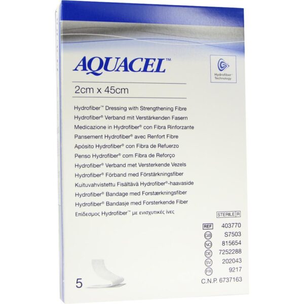 AQUACEL HYDROsorption 2x45 cm Tamponaden