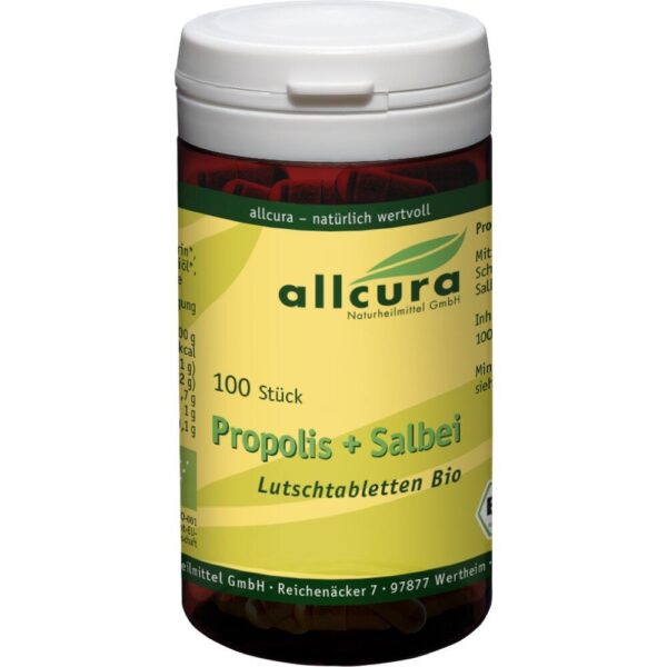 PROPOLIS SALBEI Lutschtabletten Bio