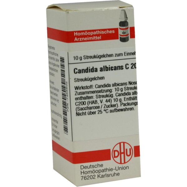 CANDIDA albicans C 200 Globuli