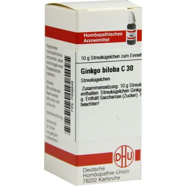 GINKGO BILOBA C 30 Globuli