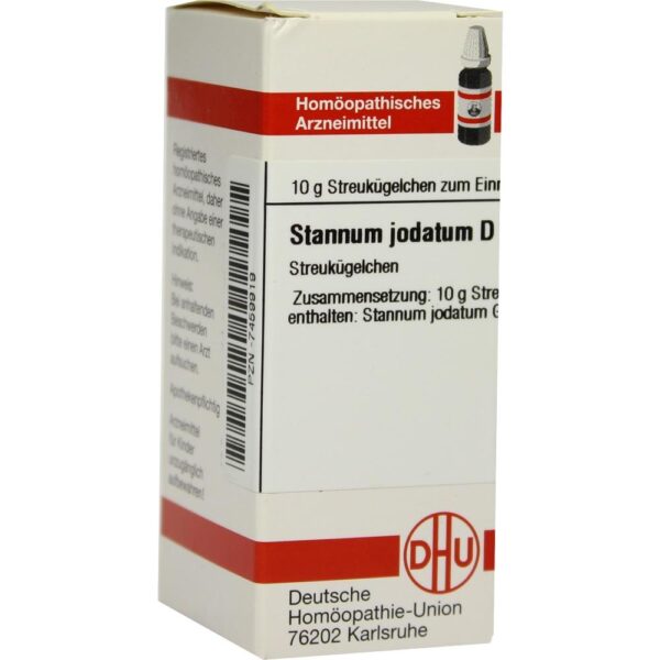 STANNUM JODATUM D 12 Globuli