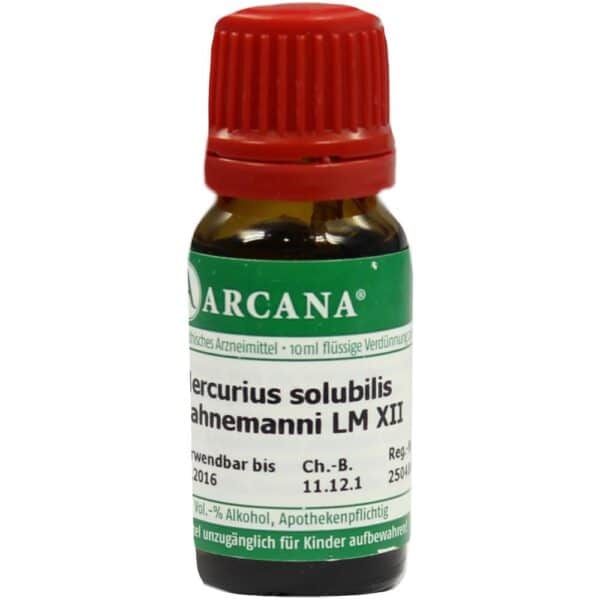 MERCURIUS SOLUBILIS Hahnemanni LM 12 Dilution