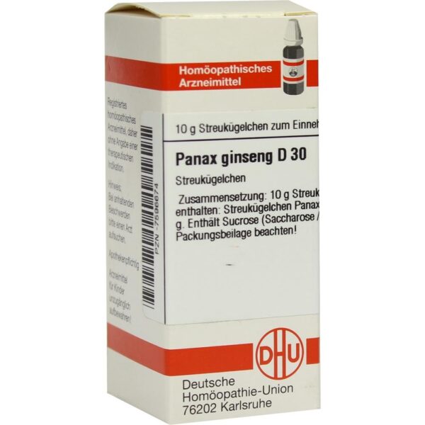 PANAX GINSENG D 30 Globuli