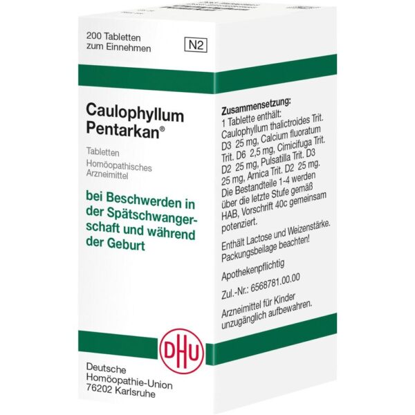 CAULOPHYLLUM PENTARKAN Tabletten