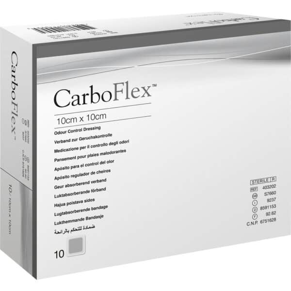 CARBOFLEX 10x10 cm Verband