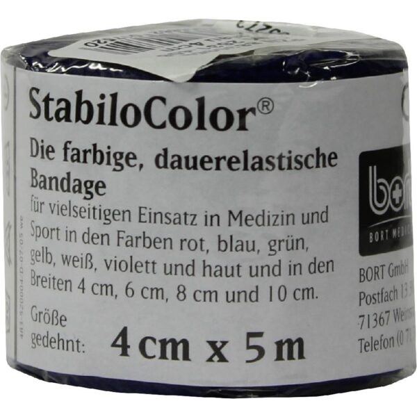 BORT StabiloColor Binde 4cm blau