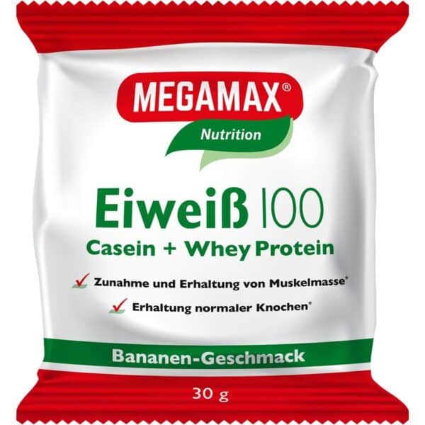 Eiweiß 100 Bananen-Geschmack MEGAMAX