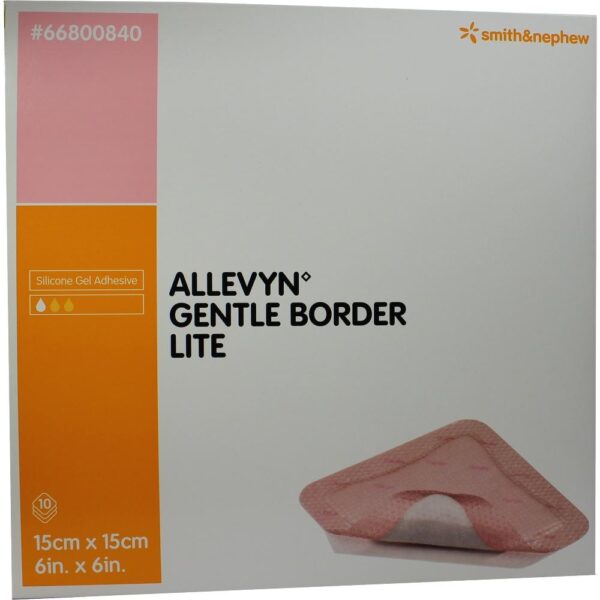 ALLEVYN Gentle Border Lite 15x15 cm Schaumverb.