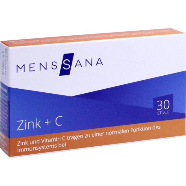 ZINK+C MensSana Lutschtabletten