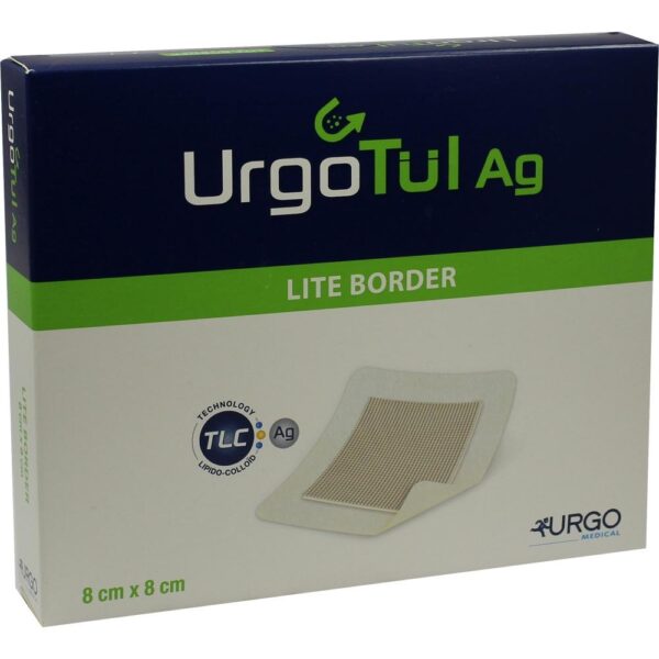 URGOTÜL Ag Lite Border 8x8 cm Verband