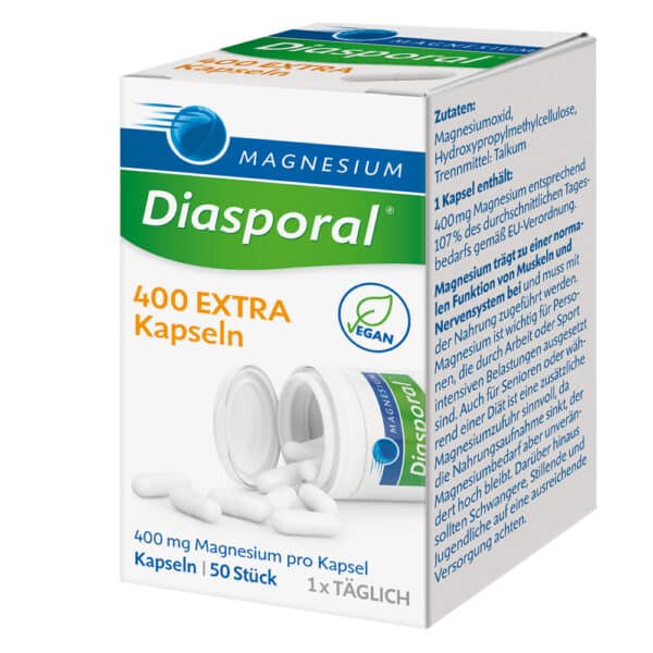 MAGNESIUM Diasporal 400 EXTRA Kapseln