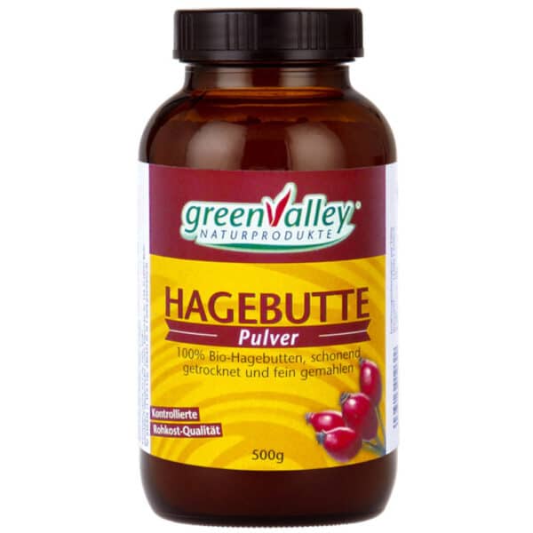 HAGEBUTTE Pulver 100% Bio-Hagebutten