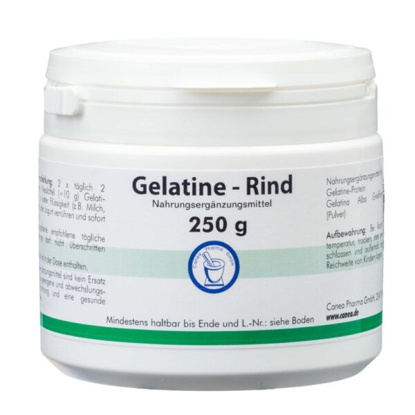 GELATINE RIND DOSE