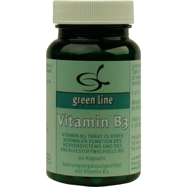 green line Vitamin B3