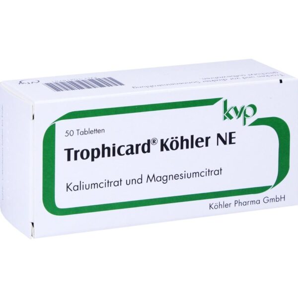 TROPHICARD Köhler NE Tabletten