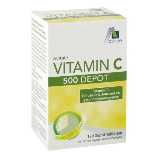 Avitale VITAMIN C 500 mg depot Kapseln