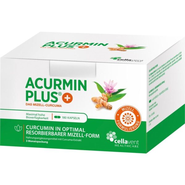 Acurmin Plus Das Mizell-curcuma Weichkapseln