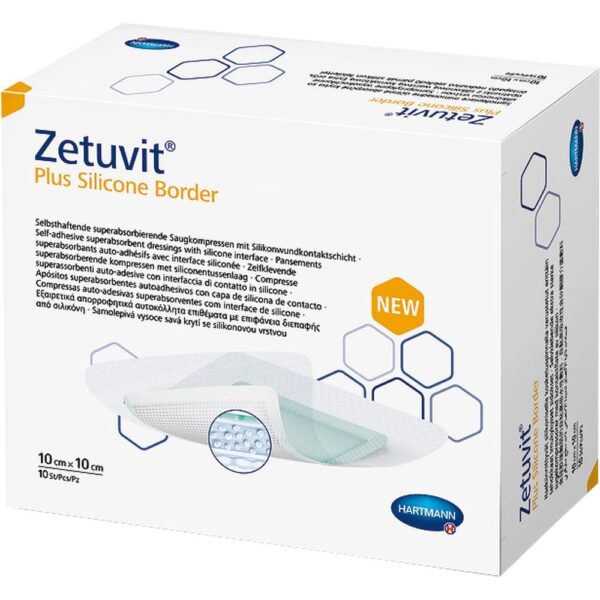 ZETUVIT PL SIL BO 10X10CM