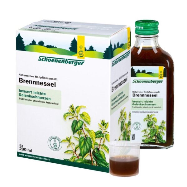 Schoenenberger Brennnessel Naturreiner Heilpflanzensaft