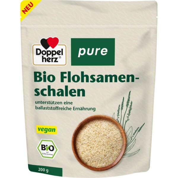 Doppelherz pure Bio Flohsamenschalen