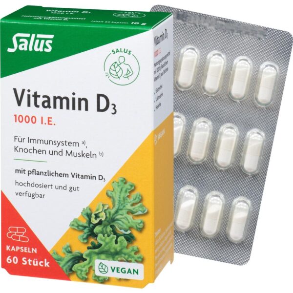 Salus Vitamin D3 1000 Vital-Kapseln