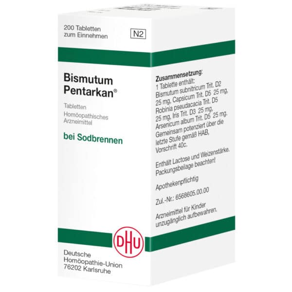 BISMUTUM PENTARKAN Tabletten